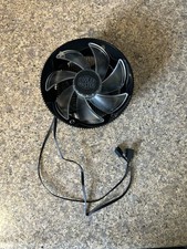 Cooler Master CPU Fan with Heatsink Black 4-Pin Plastic Aluminum Copper