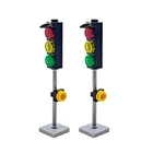 Genuine LEGO® 2x Traffic Lights Signals Street Road Pelican Crossing Train City