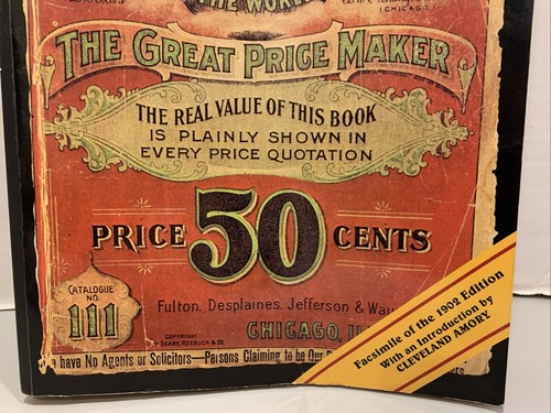 Vintage 1969 Reprint of 1902 Edition The Sears Roebuck Catalogue Book Great Cond - Picture 4 of 16