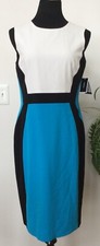 NWT Nine West Ocean Dream Honolulu Combo Sleeveless Sheath Dress Size 8, $89