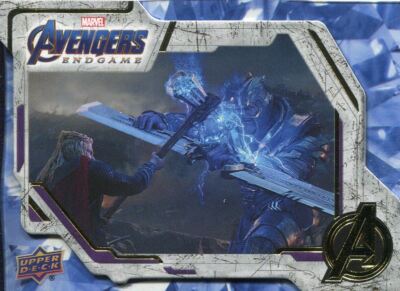 Marvel Endgame Cpt. Marvel Tier 2 Base Card #65 Double-Edged Sword