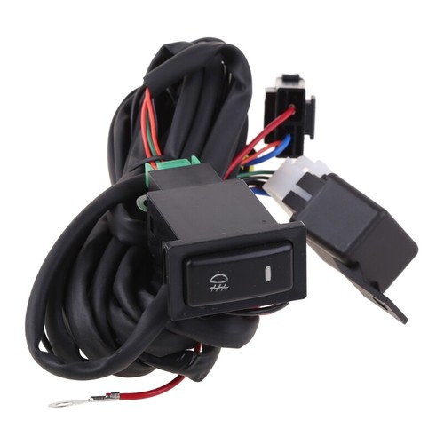 Auto Body Parts for DC 12V 40A Fog Light Wiring Harness with Switch Button Fog L - Picture 8 of 8