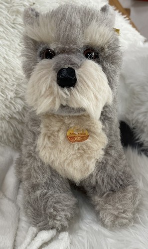 Original Steiff Tier Hund Terrier Junior Tessi 1982 wie Neu !!!!! Knopf/Fahne - Bild 10 von 10