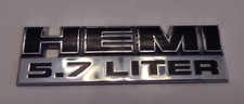2006 - 2012 Dodge Ram 1500 2500 3500 Hemi 5.7 Liter Fender Emblem Logo Badge 2006 - 2012 Dodge Ram 1500 2500 3500 Hemi 5.7 Liter Fender Emblem Logo Badge