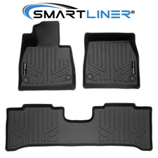 SMARTLINER Custom Fit 2 Row Floor Liner Set For 2023-2025 Mercedes-Benz EQE SUV