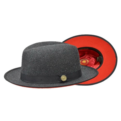 Red Bottom Australian Wool Fedora Dress 