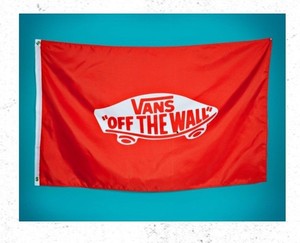 vans off the wall flag