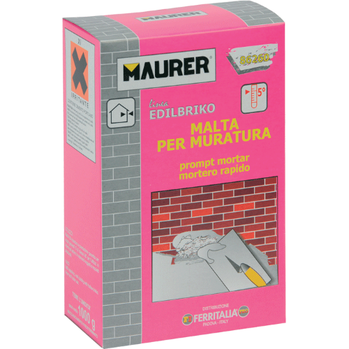 MAURER 14010320 Edil Mortero Rapido (Caja 1 kg.)