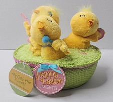 Hallmark - Happy Easter Tweets - Animated Plush "We Got The Beat [Tweets]" - NWT