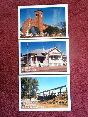 THREE ST GEORGE QUEENSLAND POSTCARDS [17cm. BY 12cm.] | eBay Australia