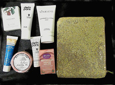 Pochette d'échantillons et soin de beauté  bio, végan,   NEUFS