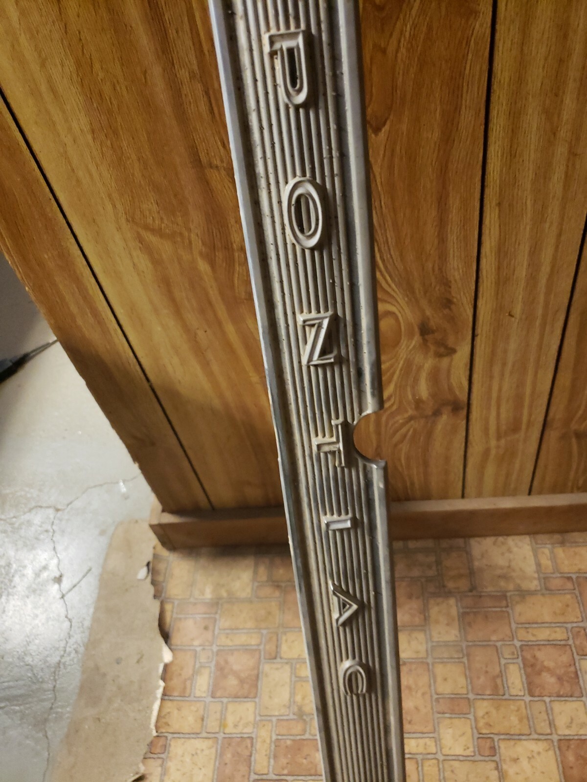 1966 Pontiac Lemans Rear Lower Trunk Lid Trim 7583367 | eBay
