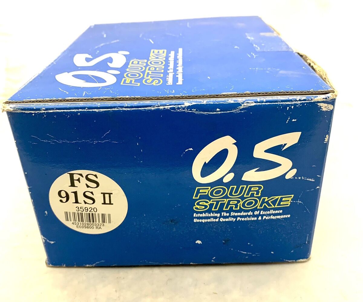 O.S. FS-91S II Four Stroke Airplane Engine w/Muffler Model 35920