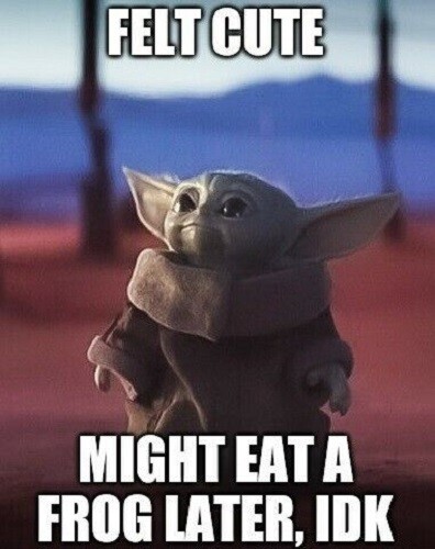 BABY YODA MEME 