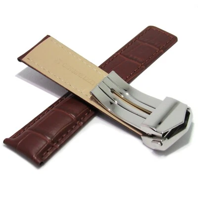 19mm Bracelet En Cuir Pour Longines Heritage Flagship L47954782 - Photo 1/4