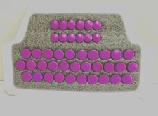 HOHNER SET OF 31 BUTTONS FOR CORONA ACCORDION ALL MODELS  ( VIOLET )