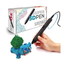 MYNT3D Super 3D Pen, 1.75mm ABS and PLA Compatible 3D Printing Pen