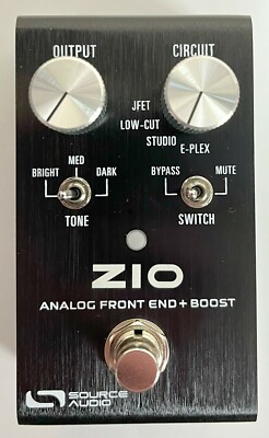 Used Source Audio SA271 ZIO Analog Front End + Boost Guitar Effects Pedal