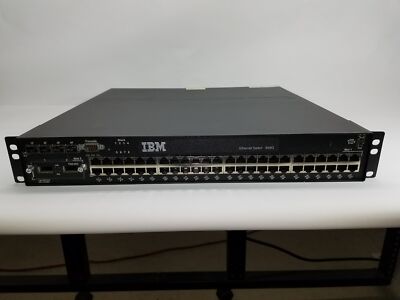 IBM B48G ETHERNET SWITCH 4002AG4 48 PORT