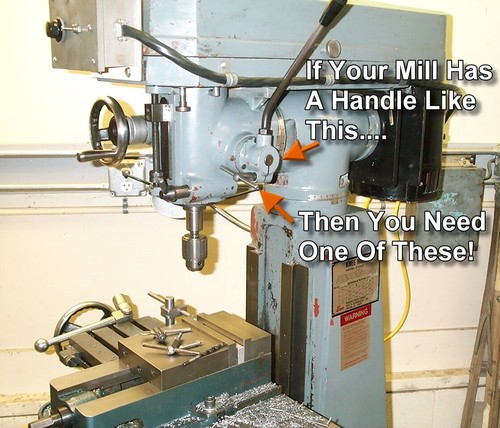Tee Handle For Quill Lever - Fits Enco, Jet & Grizzly Milling Machines - Picture 9 of 10