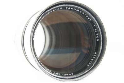Exc++ Pentax 6x7 67 SMC Takumar 300mm f/4 f 4 Prime Lens from