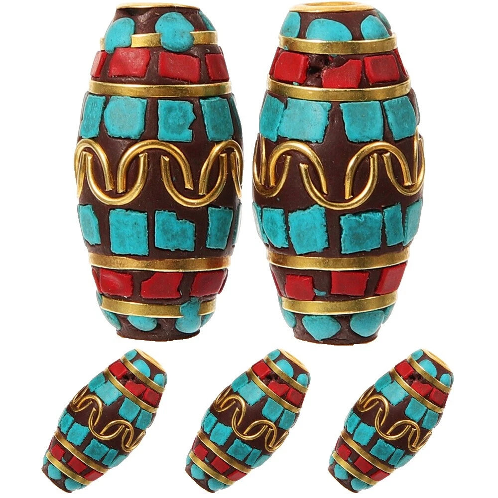 Copper Tibetan Jewelry Making Beads