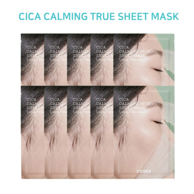COSRX Pure Fit Cica Calming True Sheet Mask 10 Sheets K-beauty