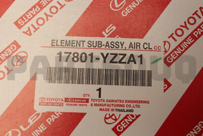 17801YZZA1 Genuine Toyota ELEMENT SUB-ASSY A 17801-YZZA1 | eBay