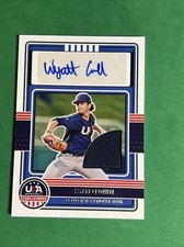 2023 Stars & Stripes Collegiate National Auto Relic #CNTS-WC Wyatt Crowell
