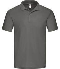 Fruit of the Loom Original Pique Polo Shirt - New Plain Blank SS229 / S - 3XL