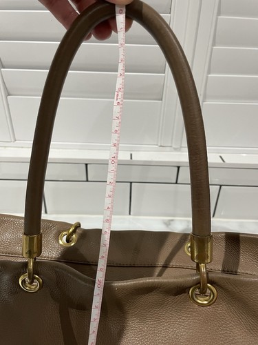 Marc by Marc Jacobs Too Hot To Handle Large Leather Tote Bag Praline Brown - Picture 21 of 22