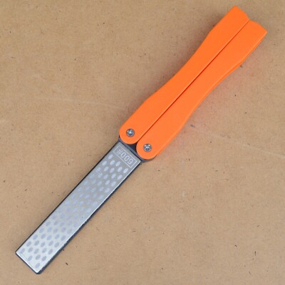 Dual Grit Messerschärfer - Diamant Messerschärfer - 4 Zoll Klappschärfer