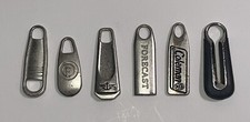 Lot of 6 Luggage Replacement Zipper Pulls R 