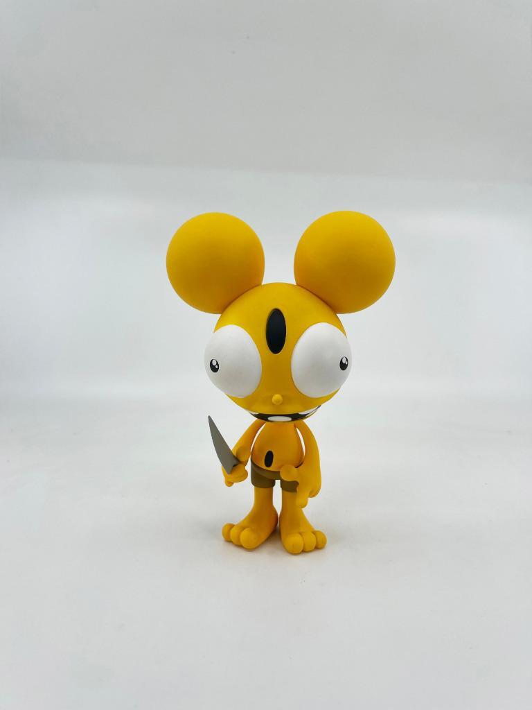 SPACE MONKEY MUSTARD VINYL TOY FIGURE DALEK URBAN GARFFITI ART | eBay