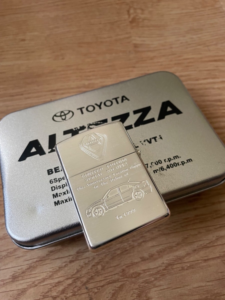 【ZIPPO】限定品 TOYOTA ALTEZZA オイルライター 1999年製 ZIPPO】限定品 TOYOTA ALTEZZA オイルライター 1999年製 - メルカリ