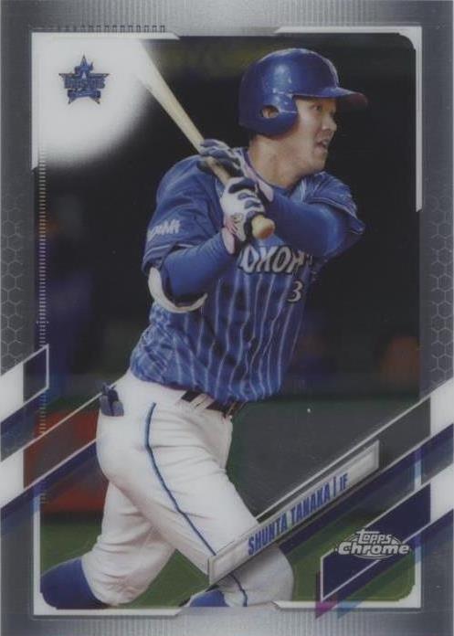 2021 Topps Chrome NPB Nippon Professional Baseball - Shunta Tanaka