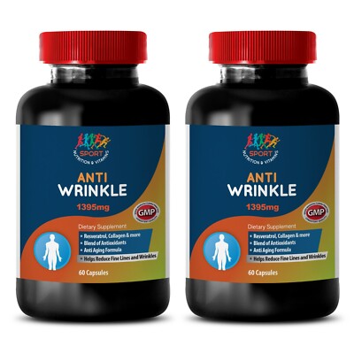 alpha lipoic acid - ANTI WRINKLE FORMULA 1395MG - DMAE, Aloe Vera & Collagen 2B
