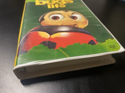 Disney Pixar A Bug’s Life VHS, 1999 Clamshell Francis Case Rare TESTED CLEAN EX - Picture 7 of 8