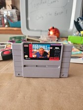 John Madden Football Super Nintendo SNES Game. Tested Working Cartridge Trl8#165