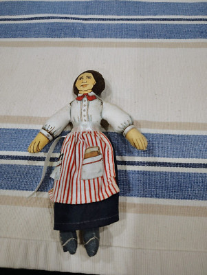 vintage hallmark Clara Barton cloth doll 7''