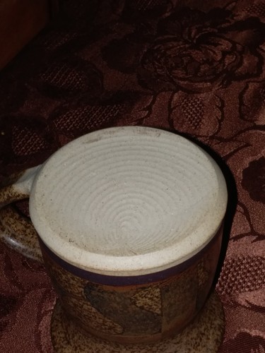 Großer Don Glanville Studio Keramik Becher Kostenloser Versand im Vereinigten Königreich - Bild 7 von 7