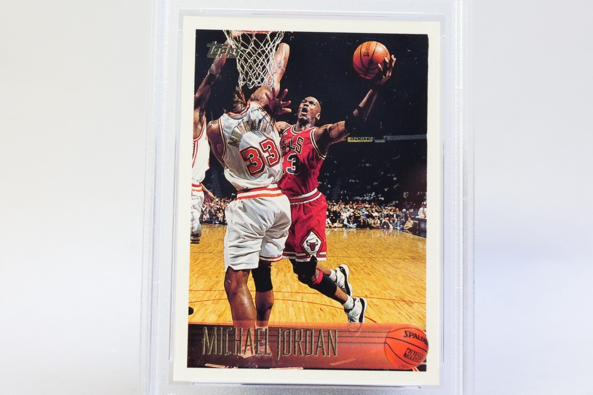 1996 Topps MICHAEL JORDAN #139 -MINT- PSA 9 | eBay