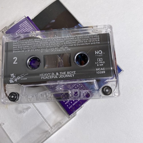 Heavy D and the Boyz Peaceful Journey 90's Cassette Tape Hip Hop Rap - Picture 5 of 6