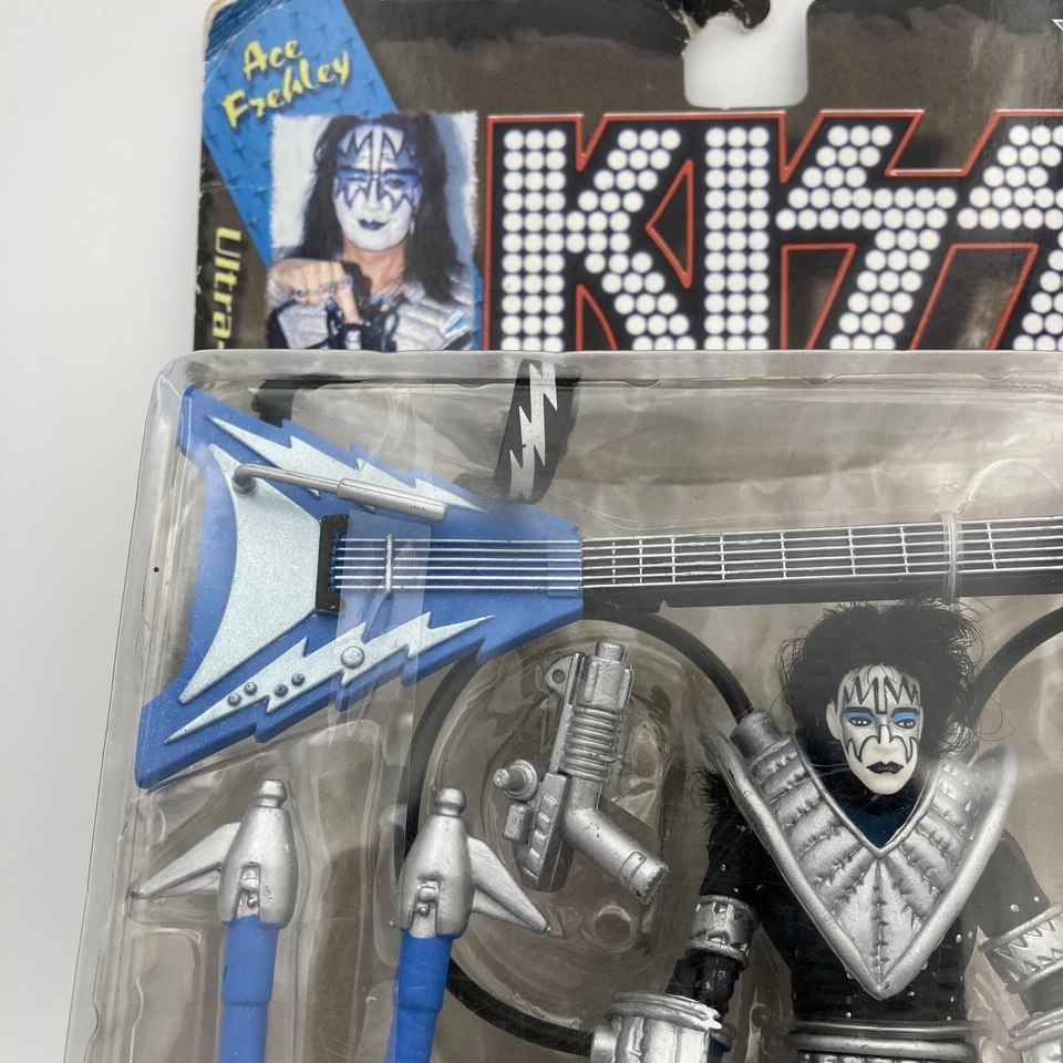 Kiss Ultra Action Figures Ace Frehley MacFarlane Toys NOS Sealed - Image 3 of 4
