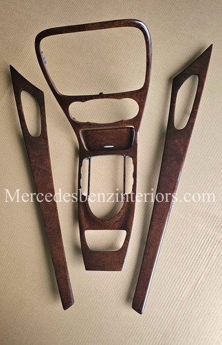 Tapicería interior castaño oscuro original Mercedes Benz SL R230 2002-2011 - Imagen 2 de 3