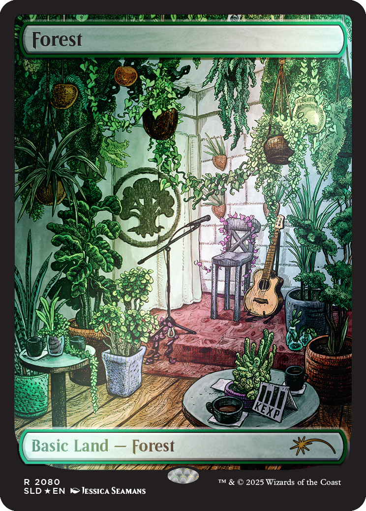 MTG Secret Lair x KEXP: Where the Music Matters ~ Rainbow