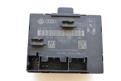 Audi A6 C7 3.0 TDI 2012 RHD Türsteuergerät hinten links 4G8959795G 1909321