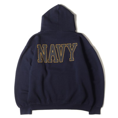 90s U.S. Navy Training Sweat Hoodie USA US Army Real Military Wear 