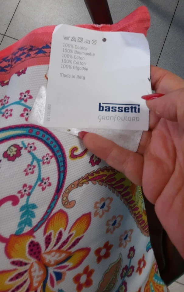 Due fodere Granfoulard Bassetti Burano - Изображение 4 из 4