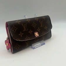 LOUIS VUITTON MONOGRAM FLOWER BLOOM PINK EMILIE LONG WALLET
